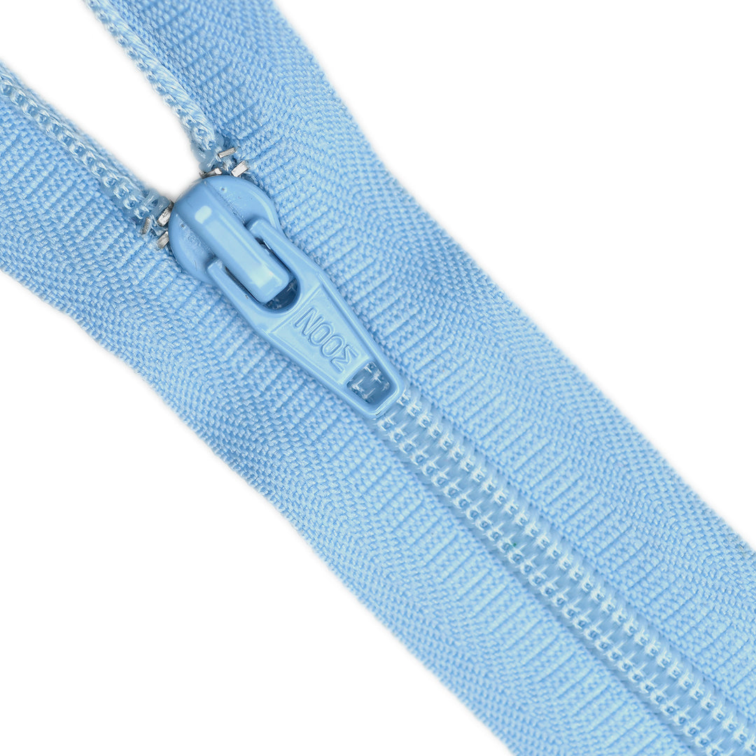 NYLON OPEN-END ZIP NO.5 COL BLUE