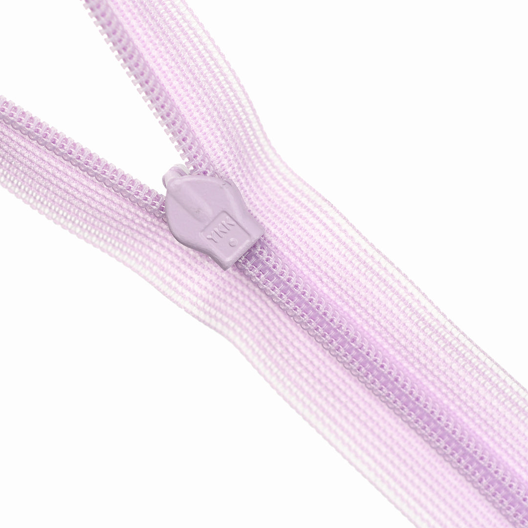 YKK INVISIBLE MESH ZIP COL 552 AMETHYST