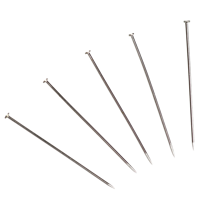 26MM ROUND-TIP STAINLESS STEEL BRIDAL & LACE PINS 15G BOX