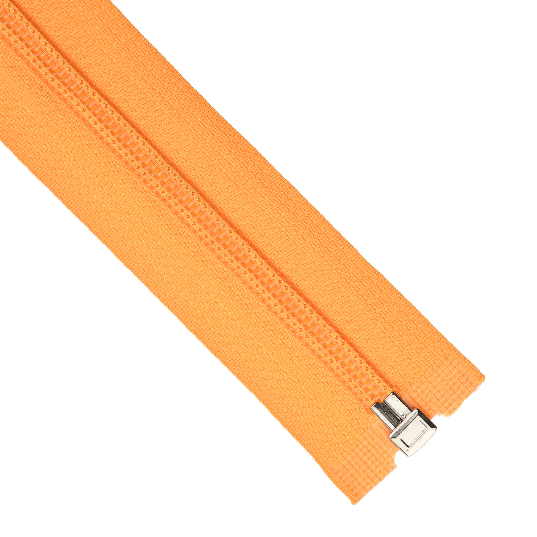 NYLON OPEN-END ZIP NO.5 COL PAPAYA