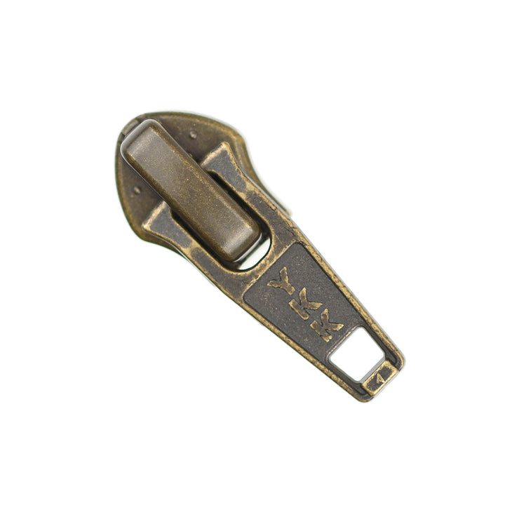 STANDARD SLIDER FOR YKK NYLON COIL ZIPS - ANTIQUE GOLD