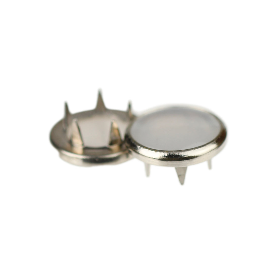O-TYPE METALPRONG SNAP CAP PEARL