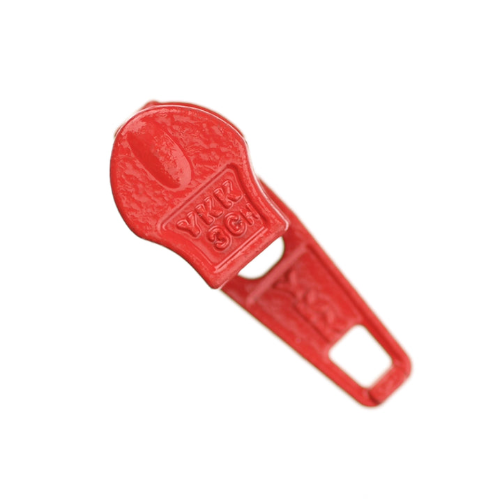 YKK STANDARD SLIDER NYLON COIL ZIPS RED