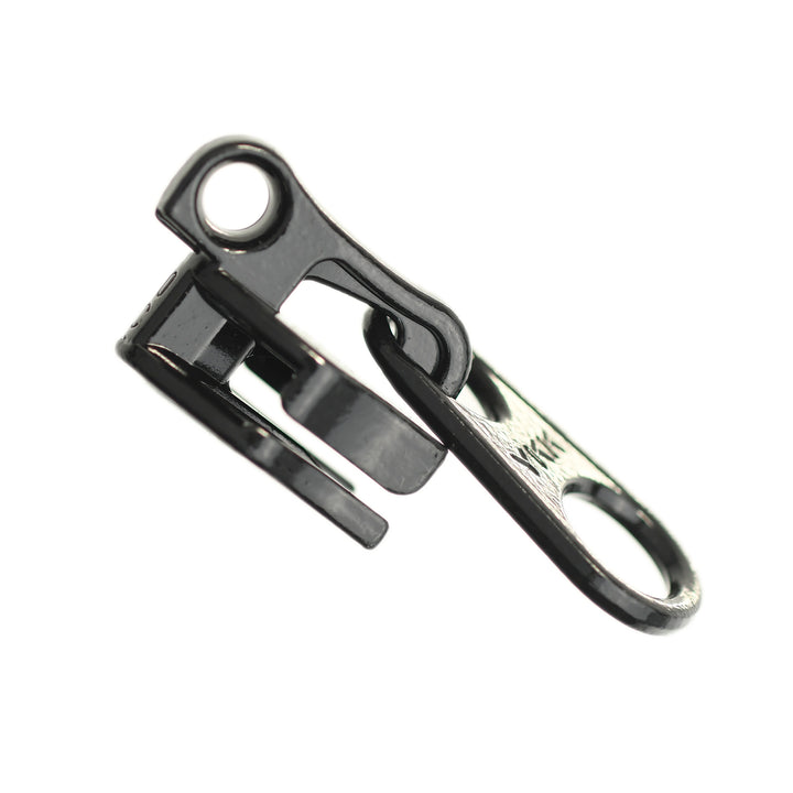 NON-LOCK PADLOCK LOOP SLIDER FOR YKK NYLON COIL ZIPS - BLACK