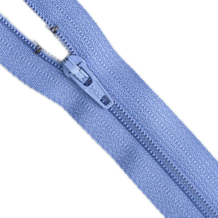 YKK NYLON CLOSED-END ZIP NO.3 COL 554 PERIWINKLE