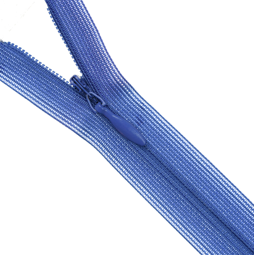 YKK INVISIBLE MESH ZIP COL 309 VIVID VIOLET