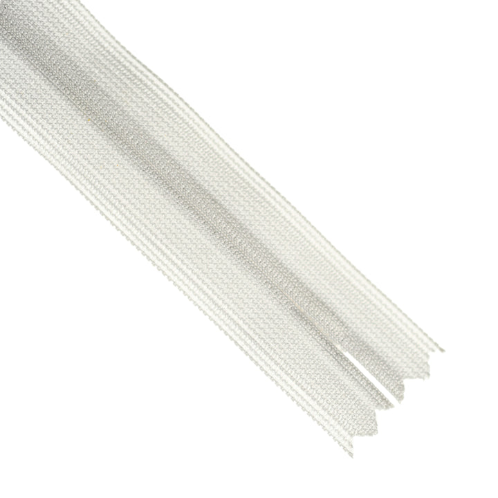 YKK INVISIBLE MESH ZIP COL 316 SILVER GREY