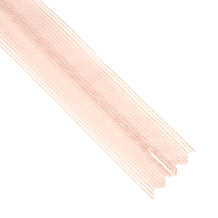 YKK INVISIBLE MESH ZIP COL 274 ANTIQUE PINK