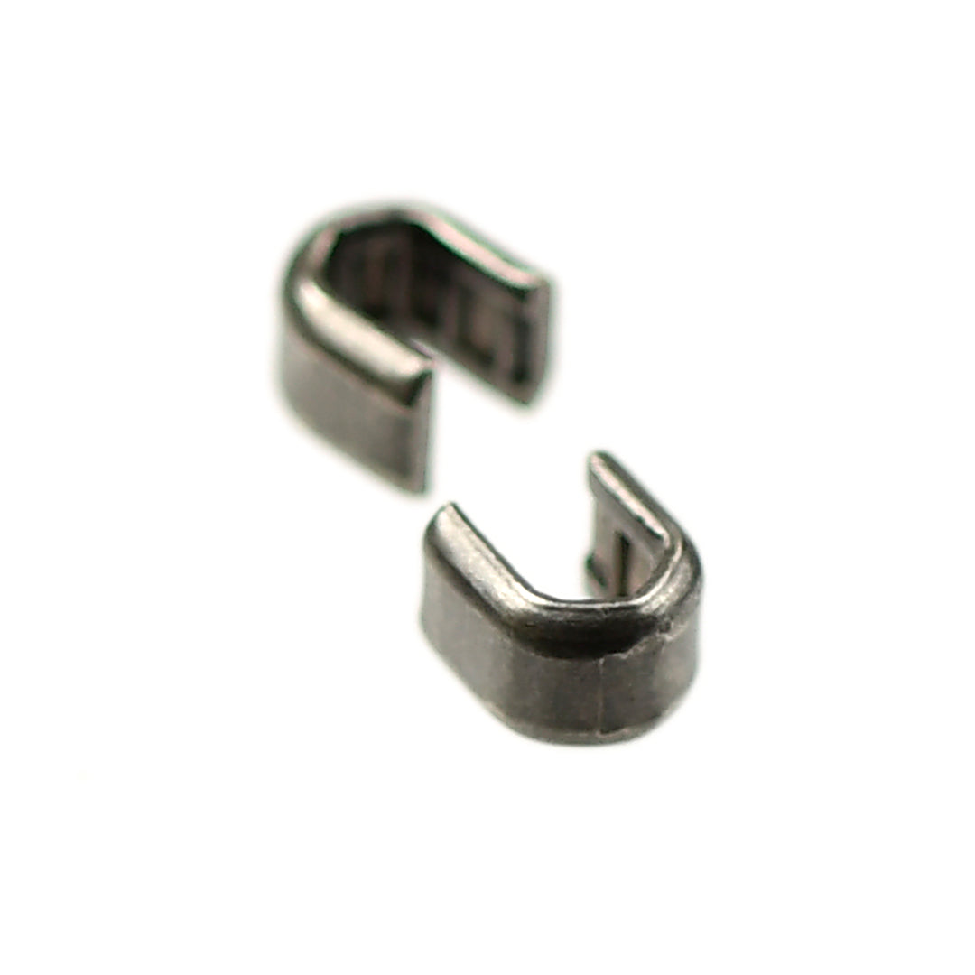 YKK NO.8 METAL TOP-STOP ANTIQUE NICKEL