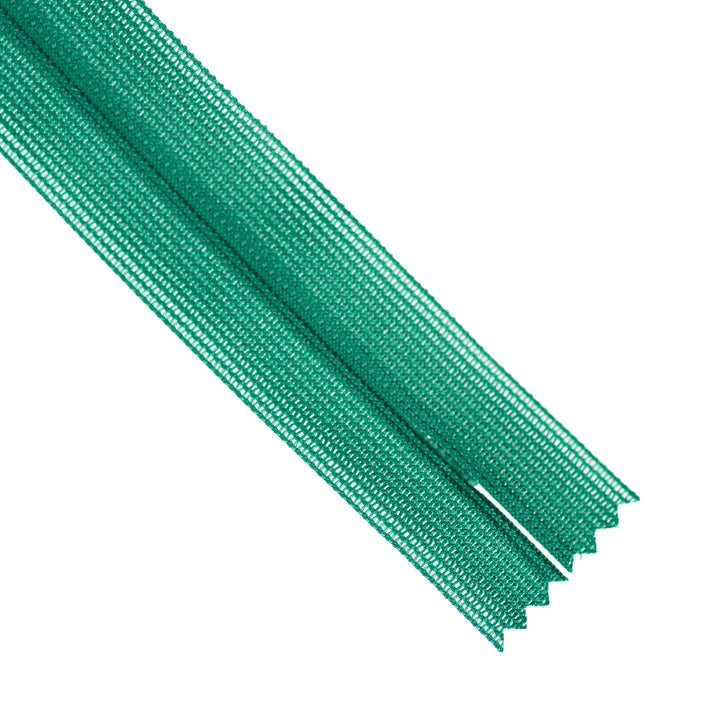 YKK INVISIBLE MESH ZIP COL 878 EMERALD GREEN