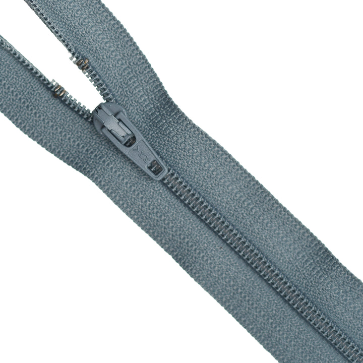 YKK NYLON CLOSED-END ZIP NO.3 COL 913 DOLPHIN GREY