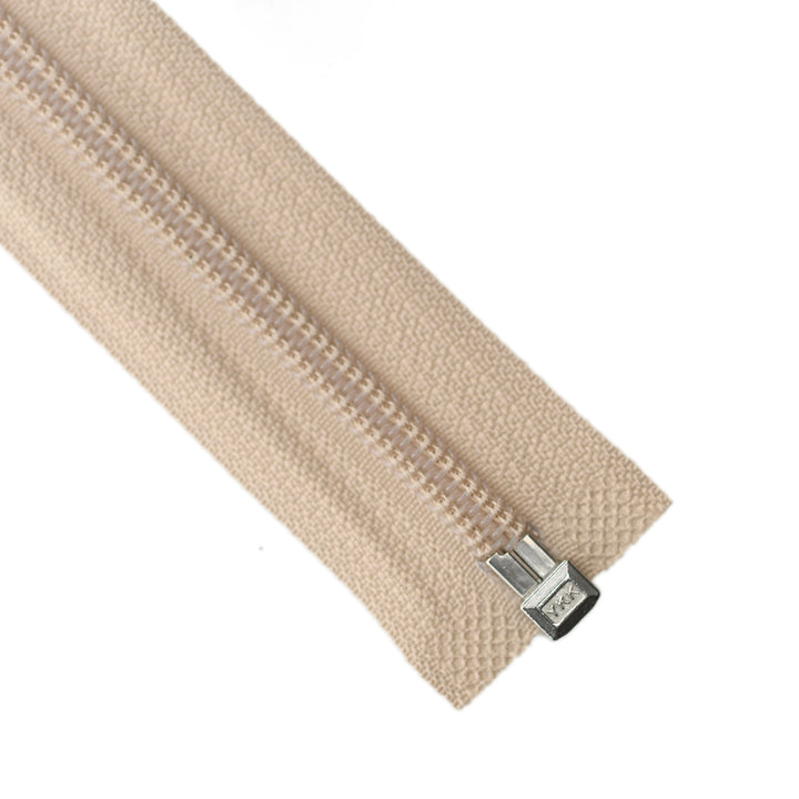 YKK NYLON OPEN-END ZIP NO.5 COL 572 OATMEAL