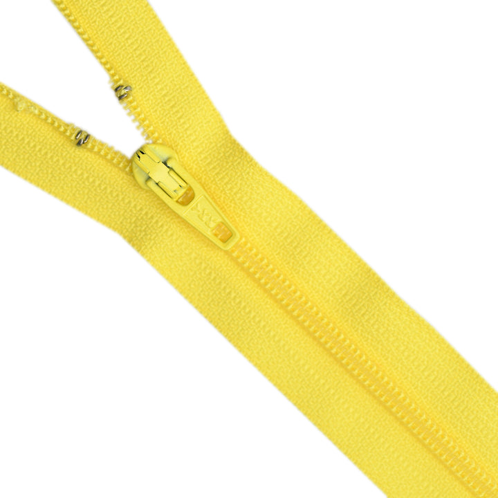 YKK NYLON CLOSED-END ZIP NO.3 COL 504 YELLOW