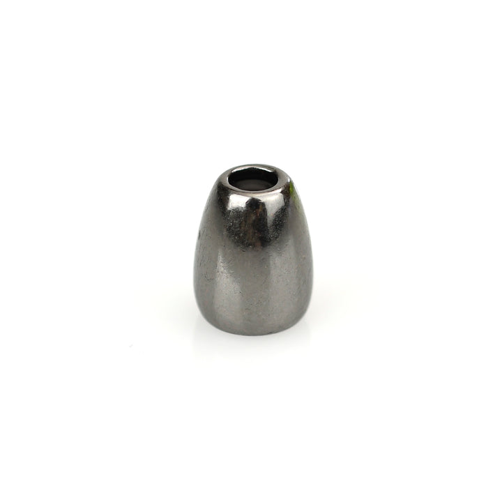 DIE-CAST METAL 10MM BULLET CORD-END PEWTER