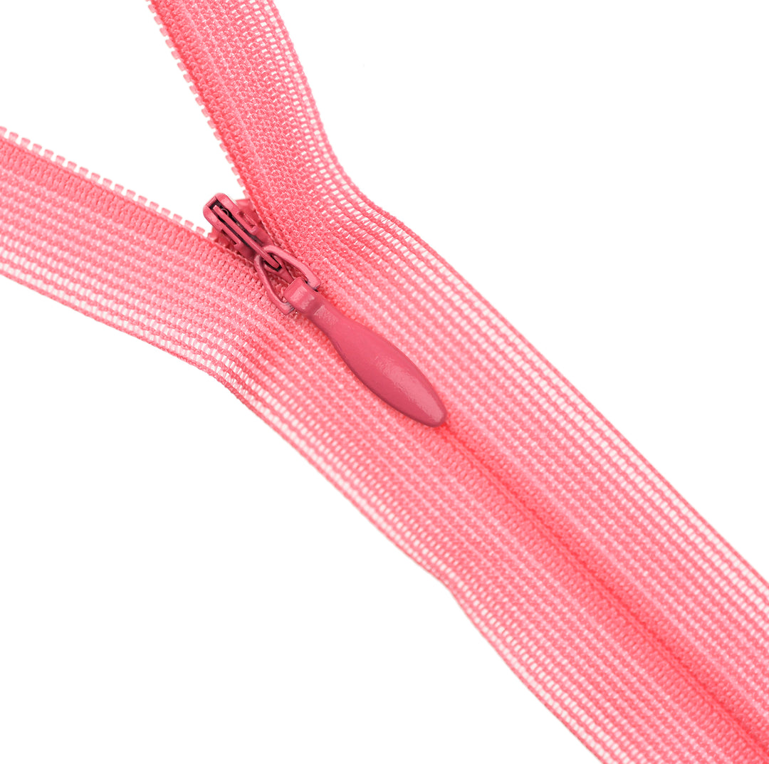 YKK INVISIBLE MESH ZIP COL 815 BLOSSOM PINK