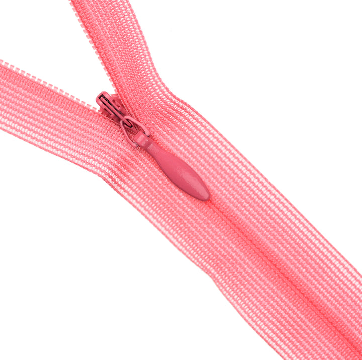 YKK INVISIBLE MESH ZIP COL 815 BLOSSOM PINK