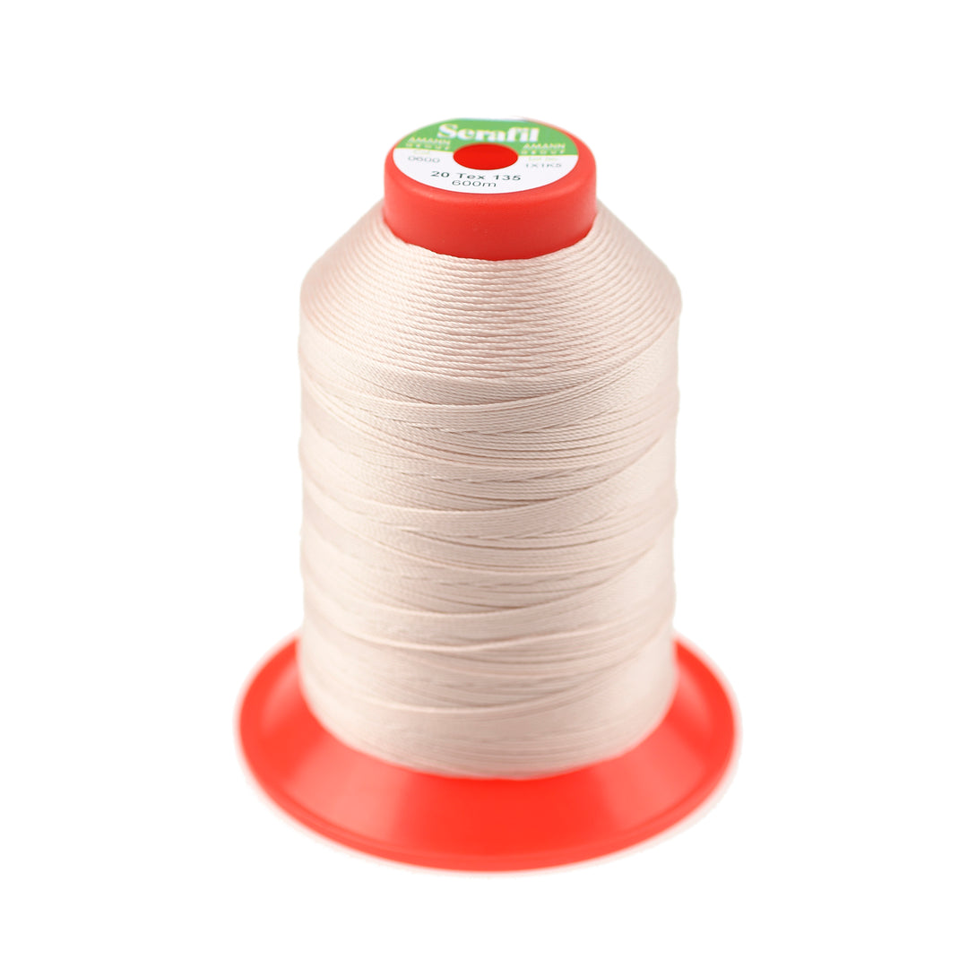 SERAFIL TKT 20 THREAD FOR LEATHER & THICK FABRICS COL 0600