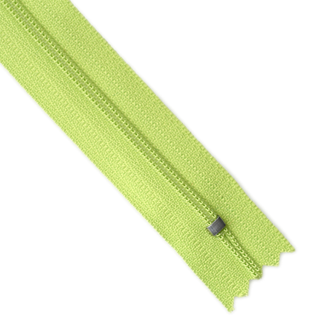 YKK NYLON CLOSED-END ZIP NO.3 COL 874 SPRING GREEN