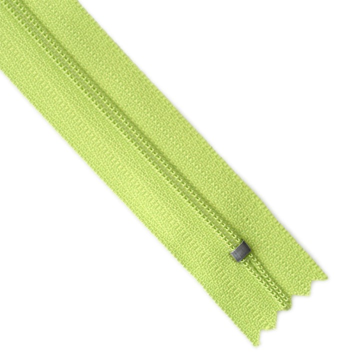 YKK NYLON CLOSED-END ZIP NO.3 COL 874 SPRING GREEN