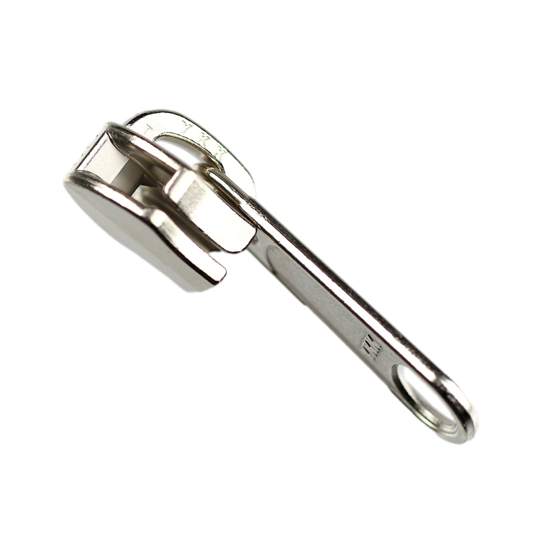 NON-LOCK LONG-PULL SLIDER FOR YKK NYLON COIL ZIPS - NICKEL
