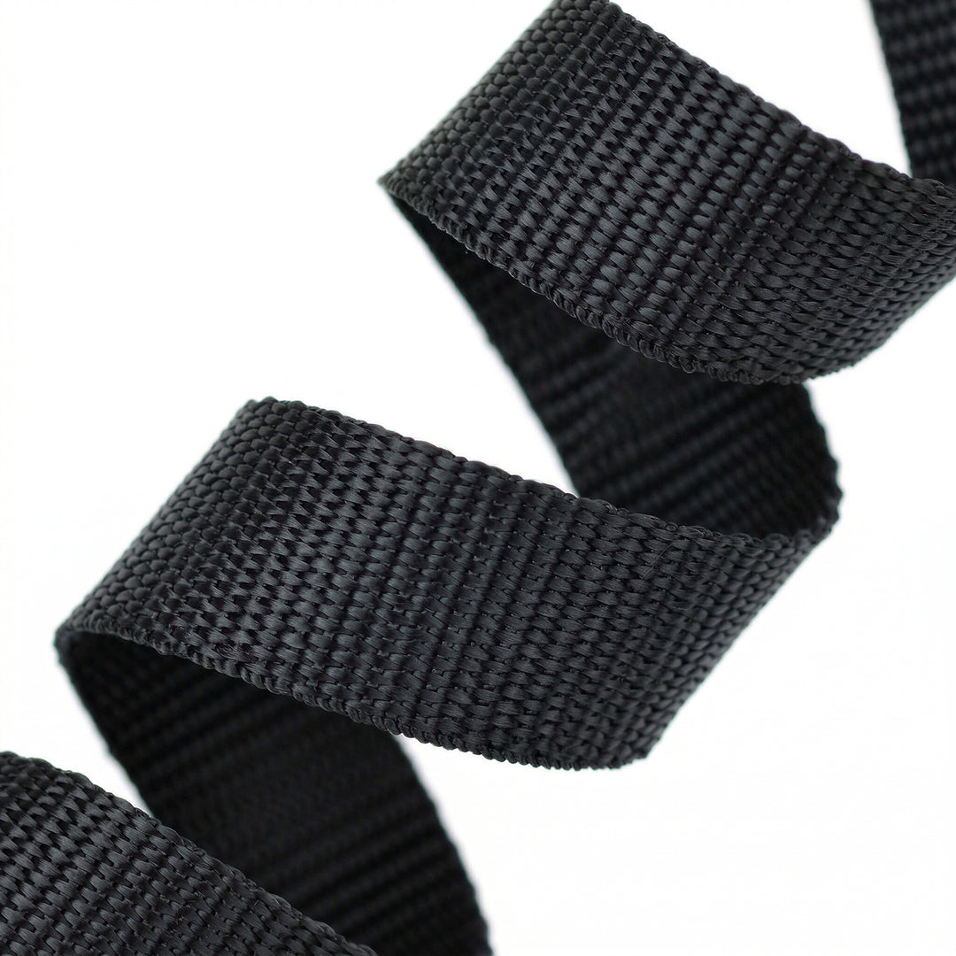 POLYPROPYLENE WEBBING BLACK