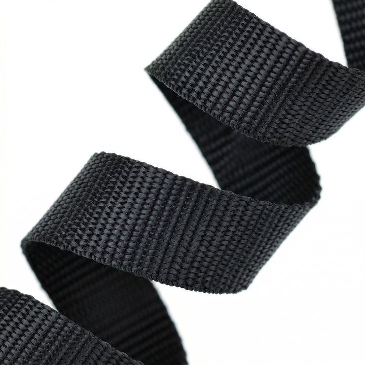 POLYPROPYLENE WEBBING BLACK