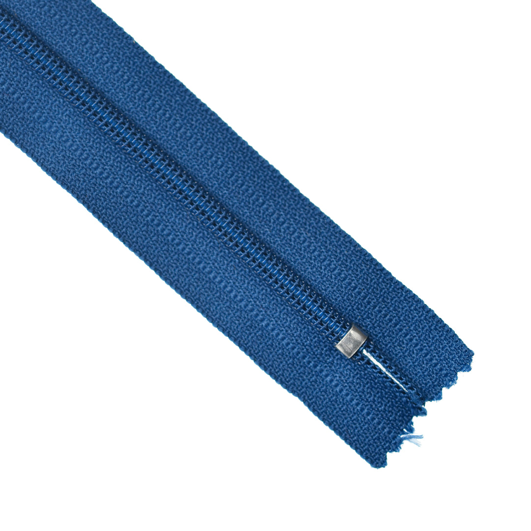 YKK NYLON CLOSED-END ZIP NO.3 COL 558 FRENCH BLUE
