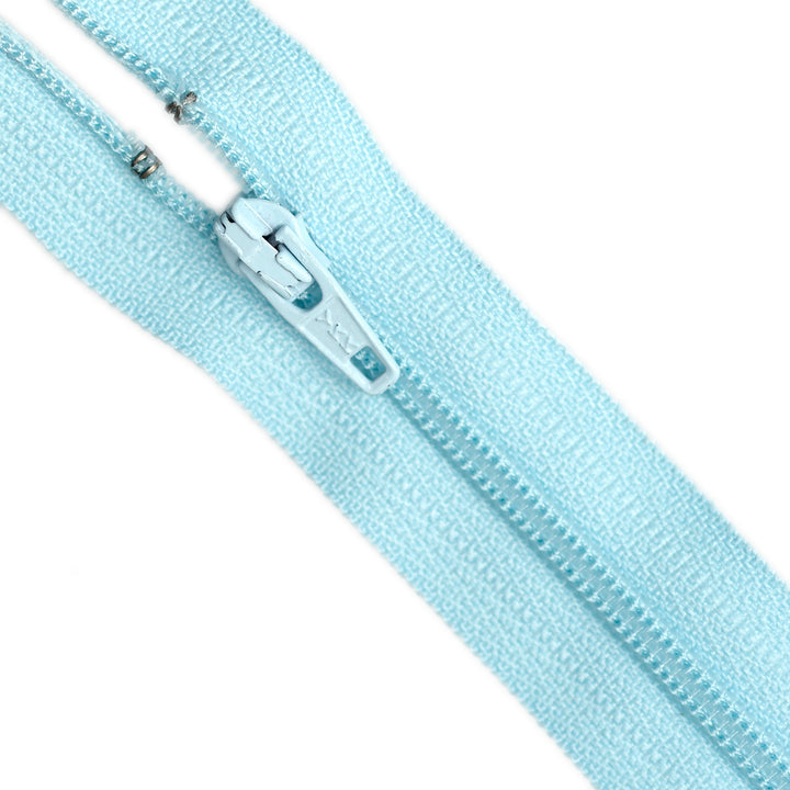 YKK NYLON CLOSED-END ZIP NO.3 COL 901 DUSTY BLUE
