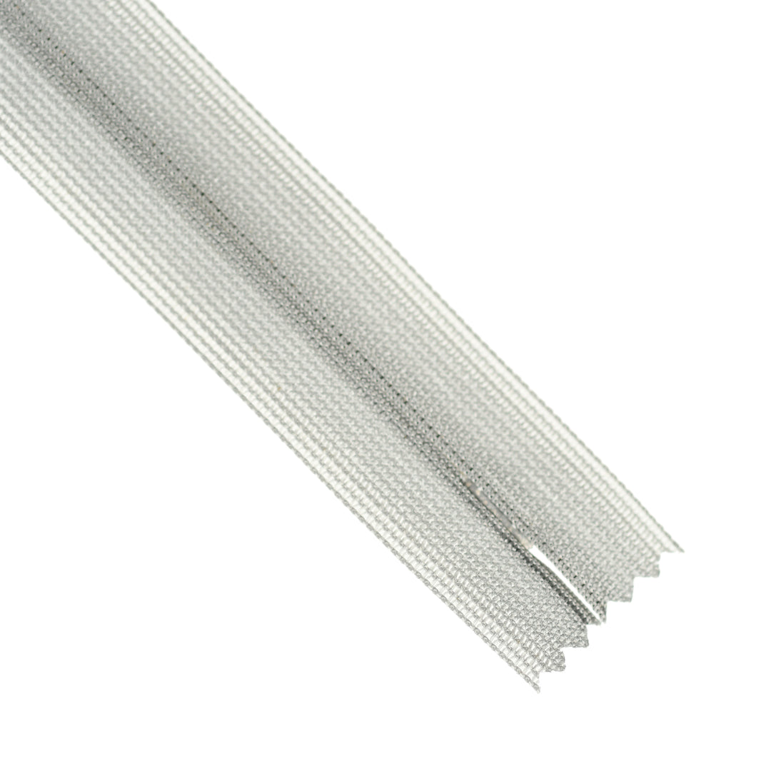 YKK INVISIBLE MESH ZIP COL 133 LIGHT GREY