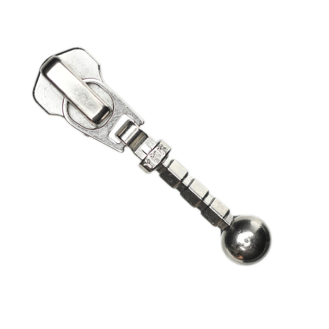 PENDULUM-PULL SLIDER FOR YKK METAL ZIPS - NICKEL