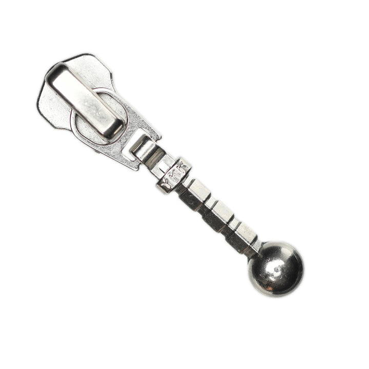 PENDULUM-PULL SLIDER FOR YKK METAL ZIPS - NICKEL