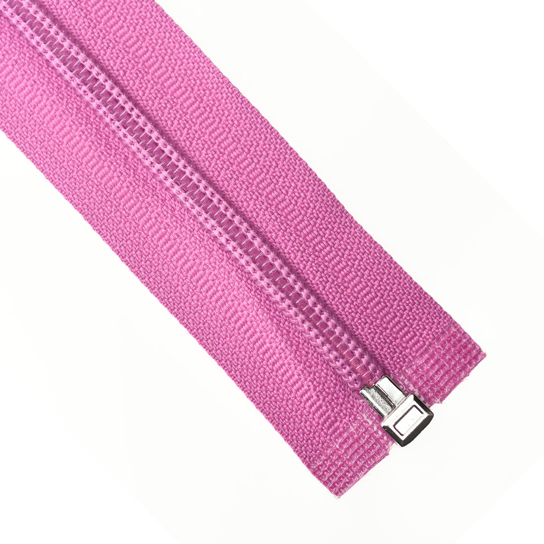 NYLON OPEN-END ZIP NO.5 COL DEEP ORCHID