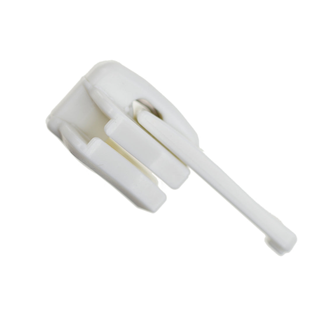 WATERPROOF SLIDER FOR YKK VISLON ZIPS - WHITE