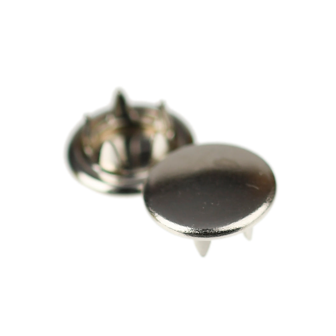 METAL SNAP CAP SILVER