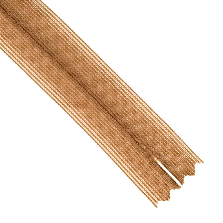 YKK INVISIBLE MESH ZIP COL 857 CURRY