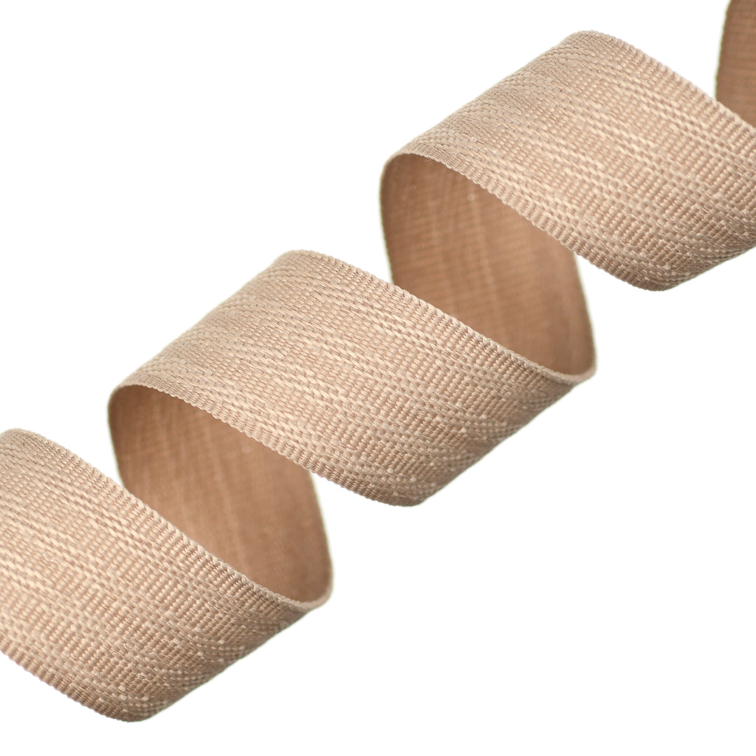 POLY HERRINGBONE TAPE BEIGE