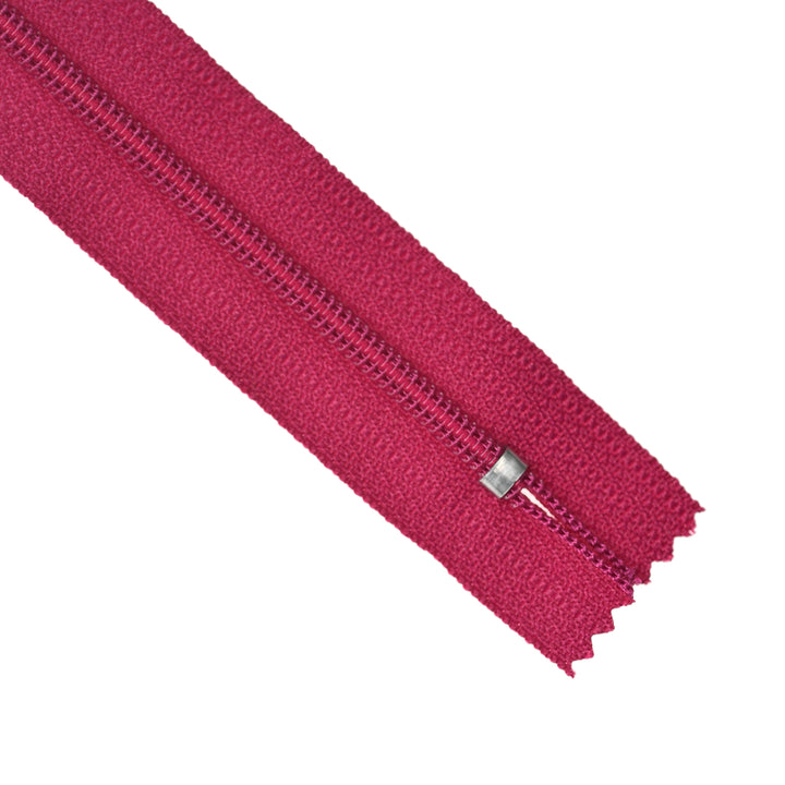 YKK NYLON CLOSED-END ZIP NO.3 COL 853 MAGENTA