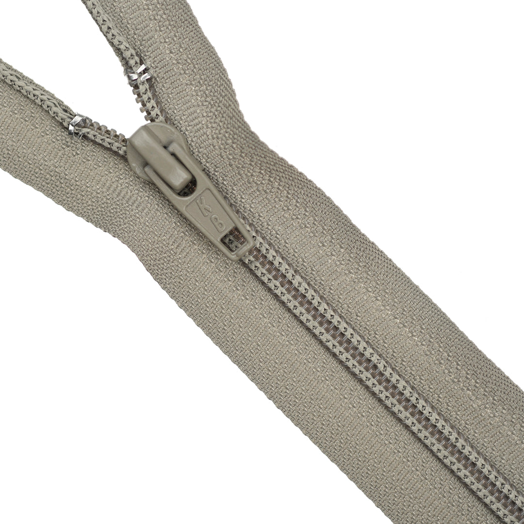 NYLON OPEN-END ZIP NO.5 COL SAGE
