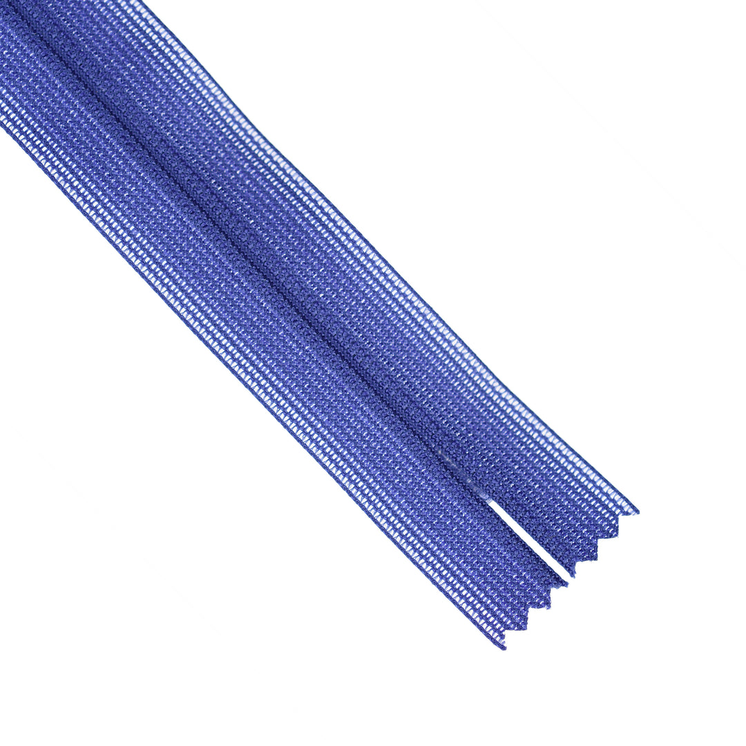 YKK INVISIBLE MESH ZIP COL 278 DARK VIOLET