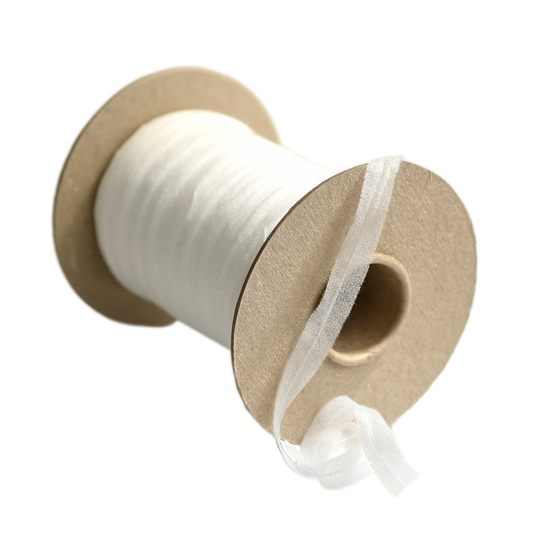 10MM BIAS STITCHED FUSING TAPE WHITE