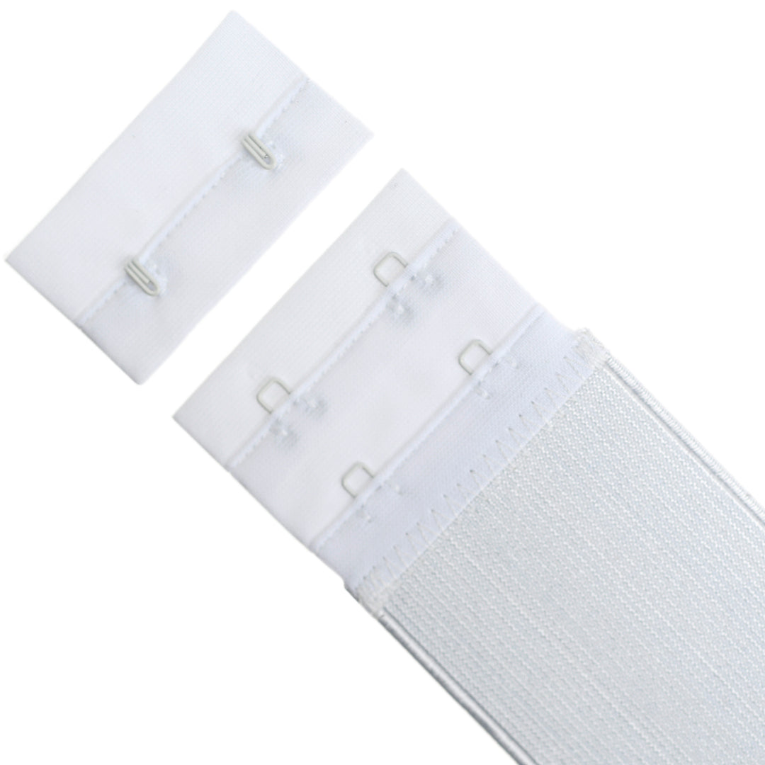 50MM BIRCH BRA BACK REPLACEMENT (2-HOOK) WHITE