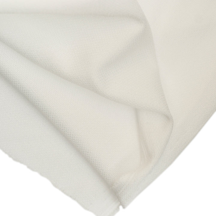 150CM 55GSM LIGHTWEIGHT WOVEN FUSING NATURAL WHITE