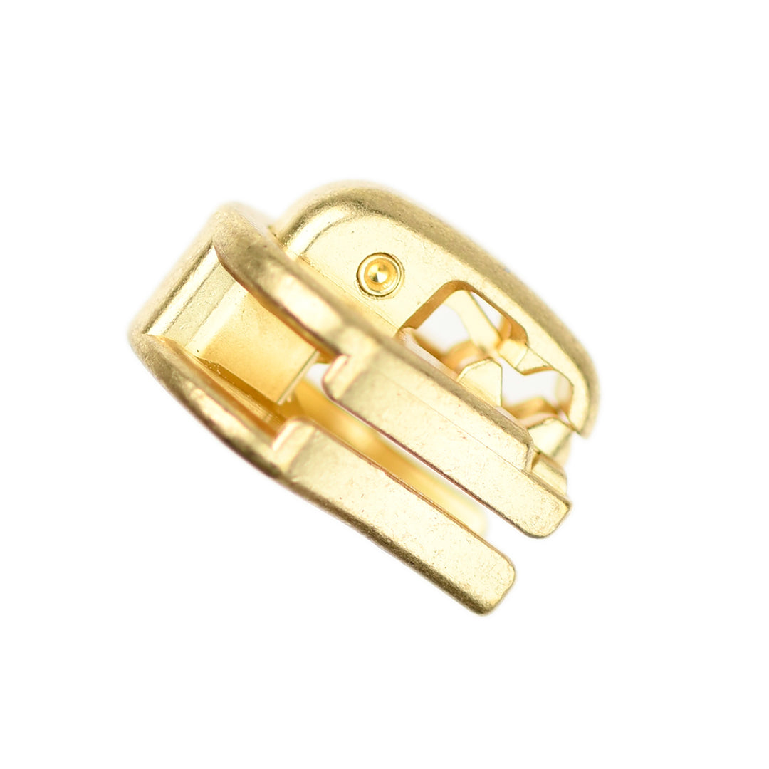 SNAP-ON CROWN AUTO-LOCK SLIDER FOR YKK METAL ZIPS - GOLD