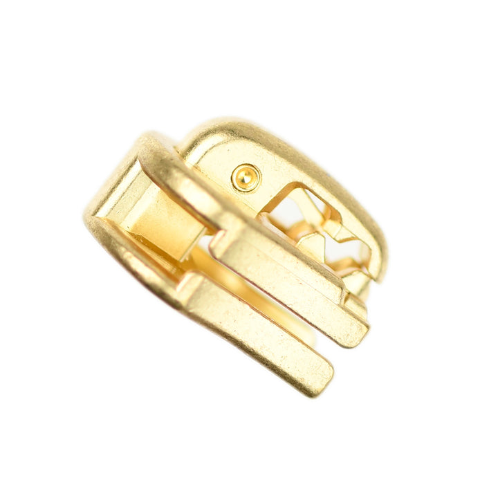 SNAP-ON CROWN AUTO-LOCK SLIDER FOR YKK METAL ZIPS - GOLD