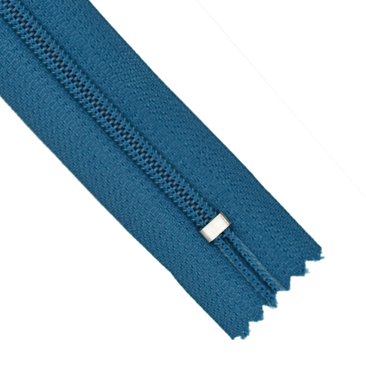 NYLON CLOSED-END NO.5 ZIP COL DEEP MARINE