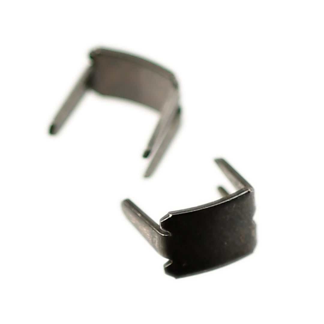 YKK NO.10 NYLON ZIP TOP-STOP ANTIQUE NICKEL