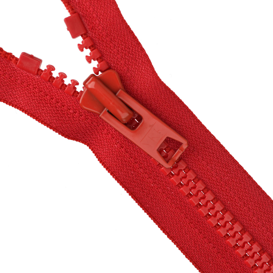 YKK VISLON OPEN-END ZIP NO.10 COL 519 RED