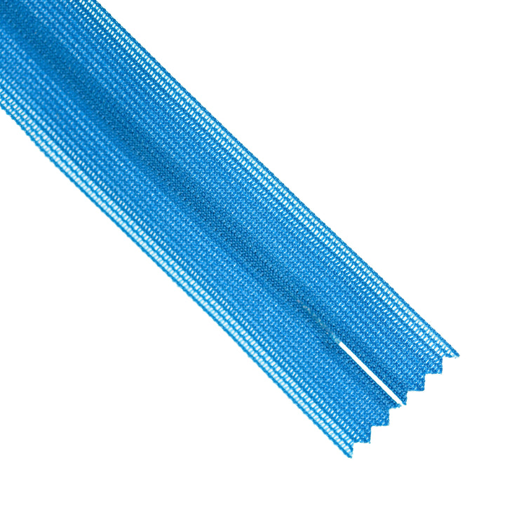 YKK INVISIBLE MESH ZIP COL 201 VIVID COBALT