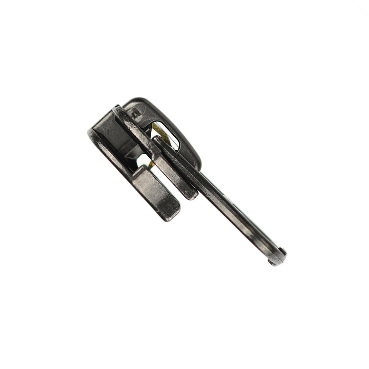 IN-REVERSE SHORT SLIDER FOR YKK NYLON COIL ZIPS - ANTIQUE NICKEL