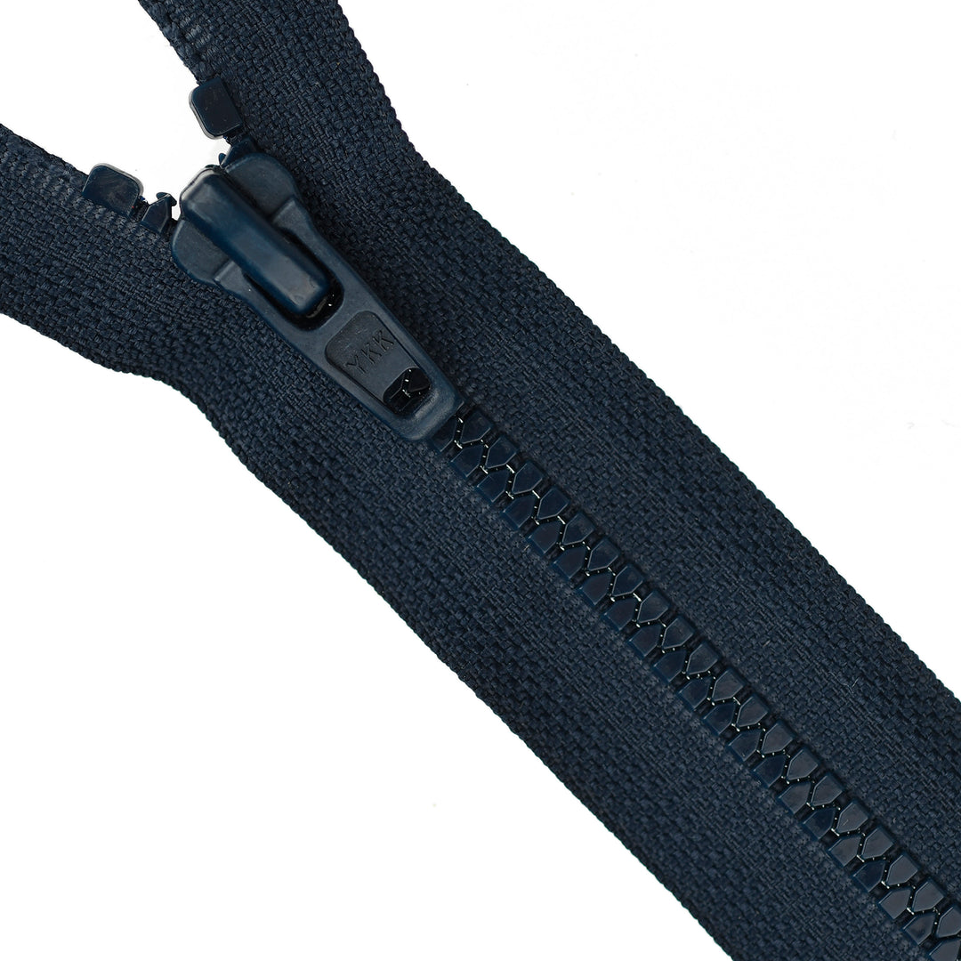 YKK VISLON OPEN-END ZIP NO.5 COL 560 NAVY